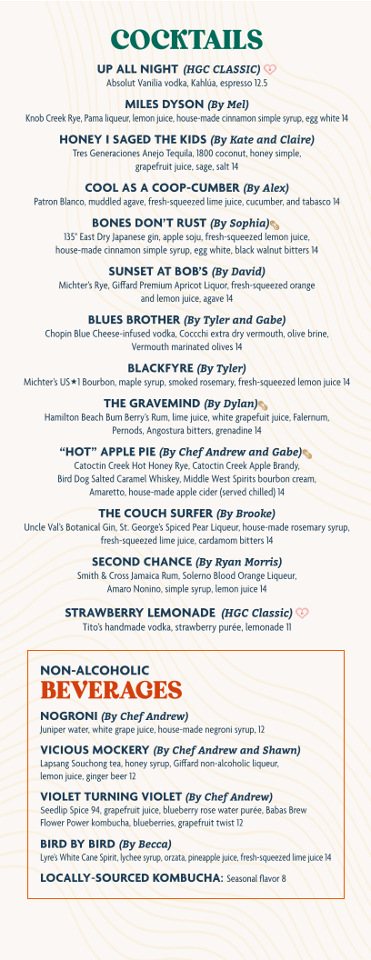 Home Grown Cafe Menu - Image 6